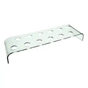 Display Stand 12 Hole for Shot Glasses 54 x 16 x 7cm