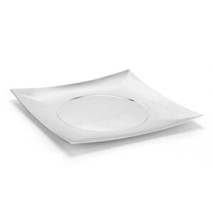 Linea Q Show Plate 28x28cm 18/10 Stainless Steel