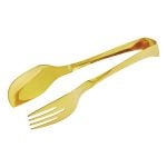 Living Pvd Gold Serving Tongs 26cm Living Pvd Gold Serving Tongs 26cm
